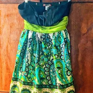 Trixxi strapless dress size L